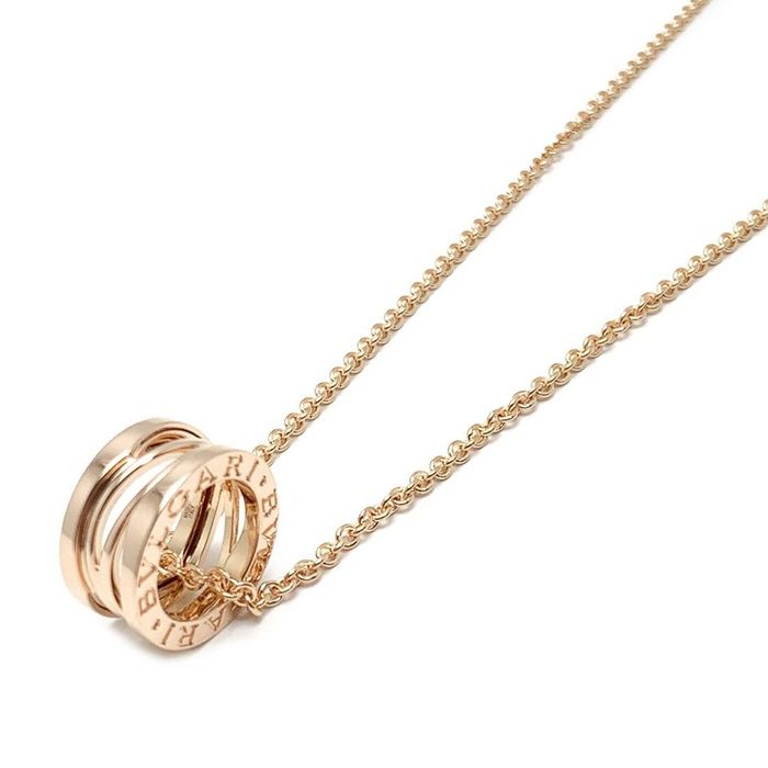 Dây Chuyền Nữ Bvlgari 18k B-ZERO1 Necklace 353795 Màu Vàng Hồng
