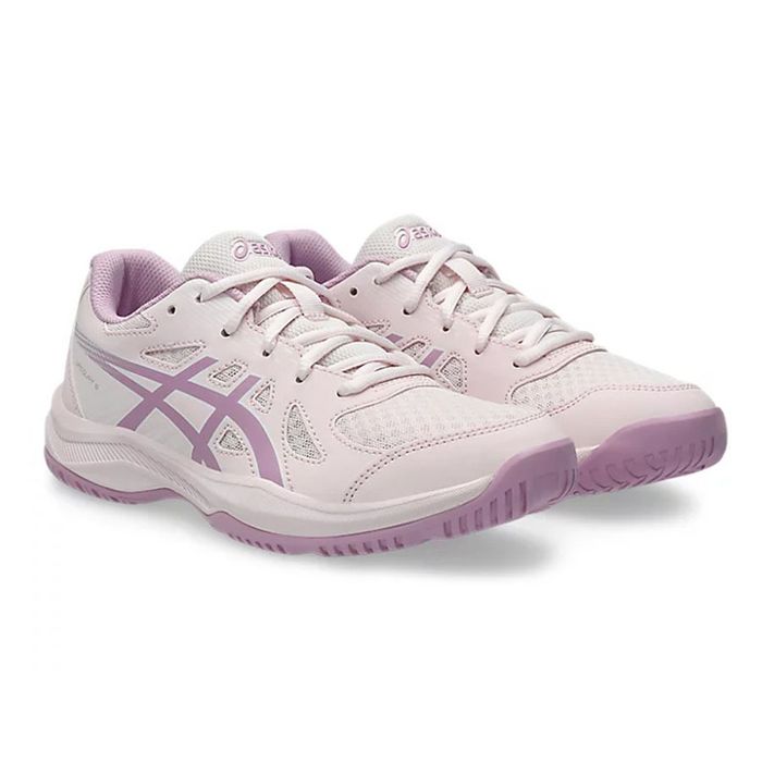 Giày Pickleball Nữ Asics Upcourt 6 Pale Pink Light Ube 1074A045-701 Màu Hồng Tím Size 35