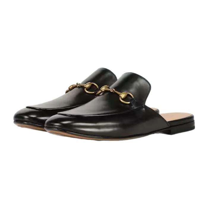 Giày Sục Nam Gucci Princetown Slipper Màu Đen Size 39