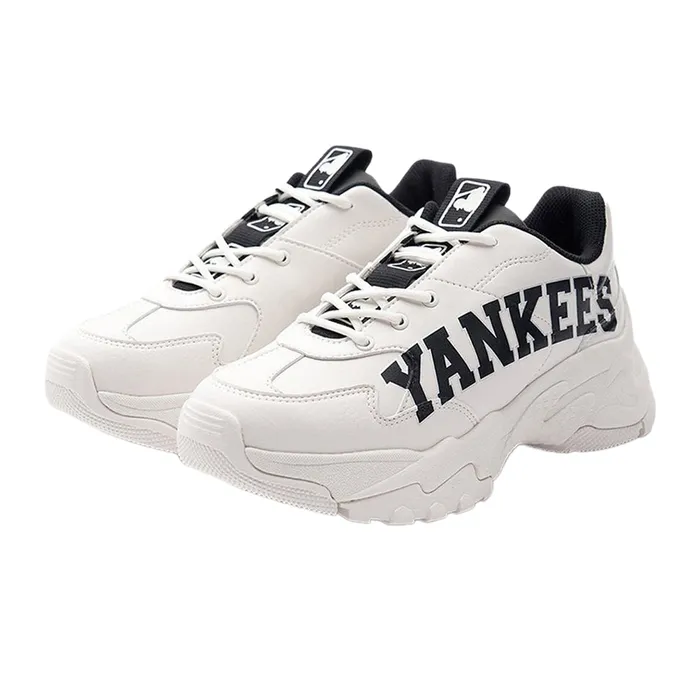 Giày Thể Thao MLB Bigball Chunky Varsity New York Yankees 3ASHBVS3N-50BKS Màu Đen Size 230