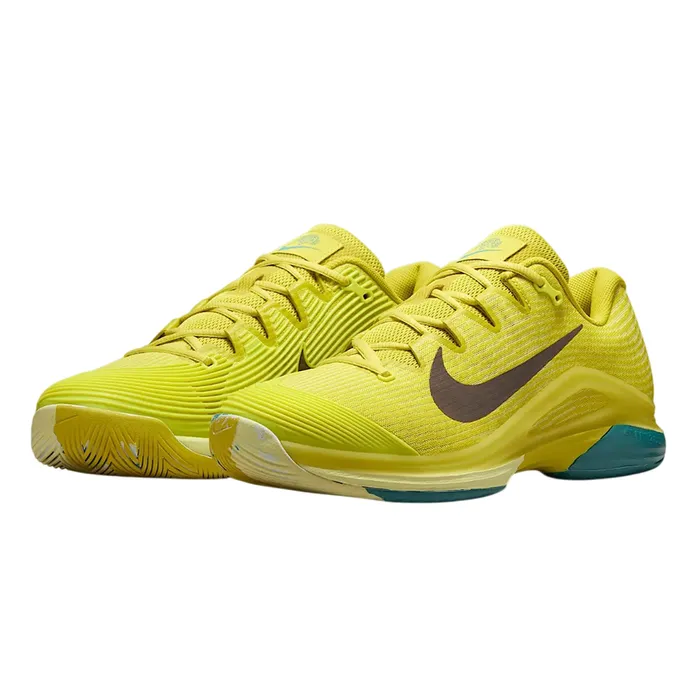 Giày Thể Thao Nam Nike Tennis/Pickleball Vapor 12 Premium High Voltage HF7827-300 Màu Xanh Lá Size 44