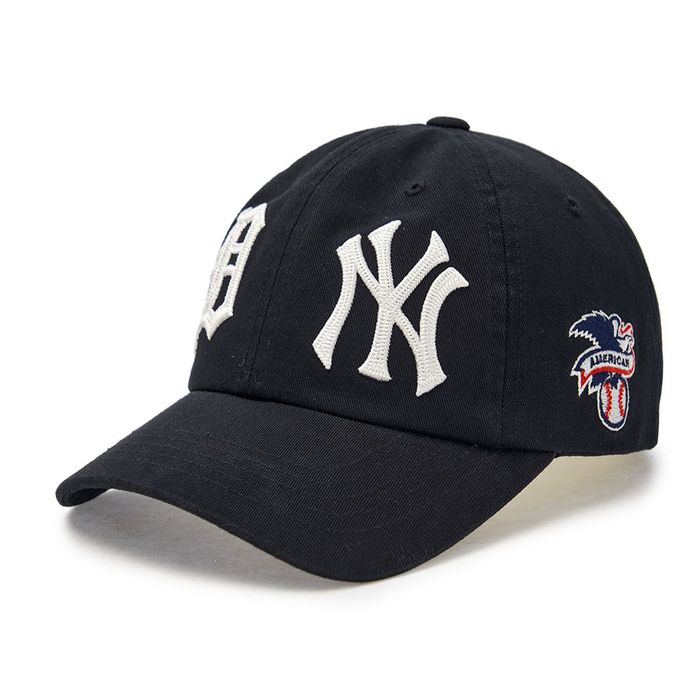 Mũ MLB League Logo Unstructured Ball Cap New York Yankees 3ACPB215N-00BKS Màu Đen