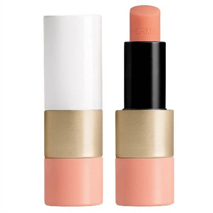 Son Dưỡng Hermès Rose Rosy Lip Enhancer Limited 14 Rose Abricoté Màu Cam San Hô, 4g