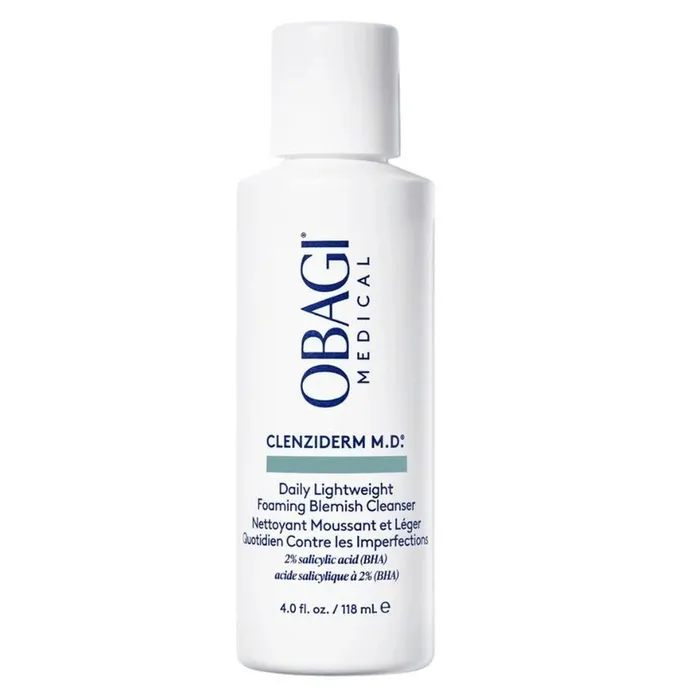 Sữa Rửa Mặt Tẩy Tế Bào Chết Obagi Clenziderm M.D. Foaming Blemish Cleanser 118ml
