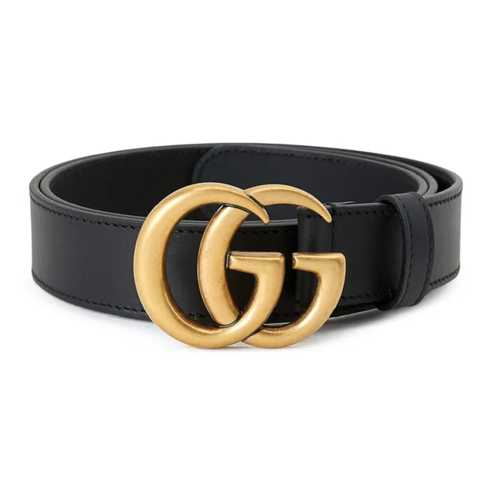 Thắt Lưng Nam Gucci Double G Black 414516-AP00T-1000 Màu Đen Size 80 (Bản 4cm)
