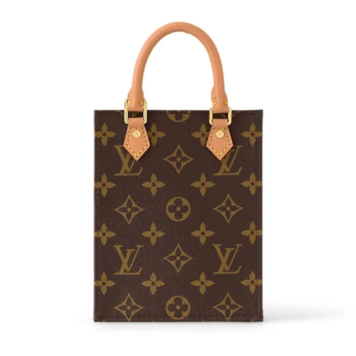 Túi Đeo Chéo Nữ Louis Vuitton LV Petit Sac Plat Bag M81295 Màu Nâu Đen