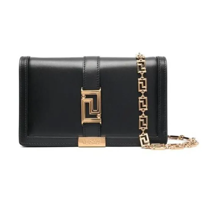 Túi Đeo Vai Nữ Versace Greca Goddess Mini Bag 10072201A05134 Màu Đen