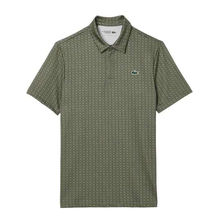 Áo Polo Nam Lacoste Regular Fit Men's Golf UV Protection DH5175 I9C Màu Xanh Lục Size 5