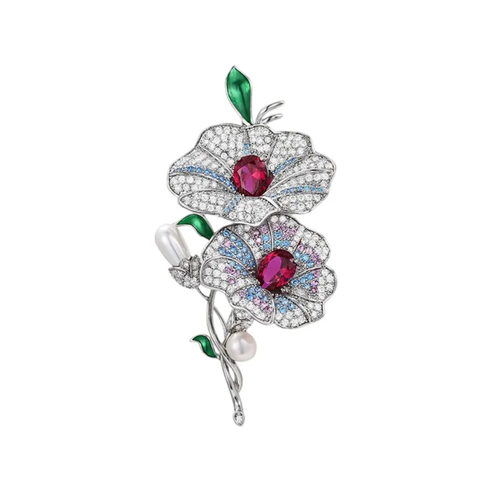 Cài Áo Nữ Meri Morning Glory BR870 Phối Màu