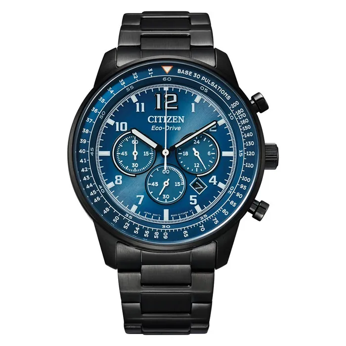 Đồng Hồ Nam Citizen Eco-Drive CA4505-80L Màu Xanh Đen