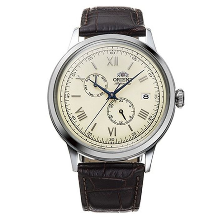 Đồng Hồ Nam Orient Bambino RA-AK0702Y10B (RA-AK0702Y) (RA-AK0702Y30B) Màu Nâu Vàng