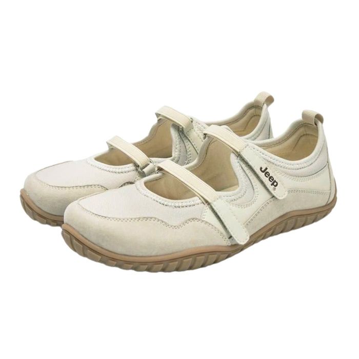 Giày Bệt Nữ Jeep Outdoor Lifestyle Low Top P651W13112 Màu Beige Size 37