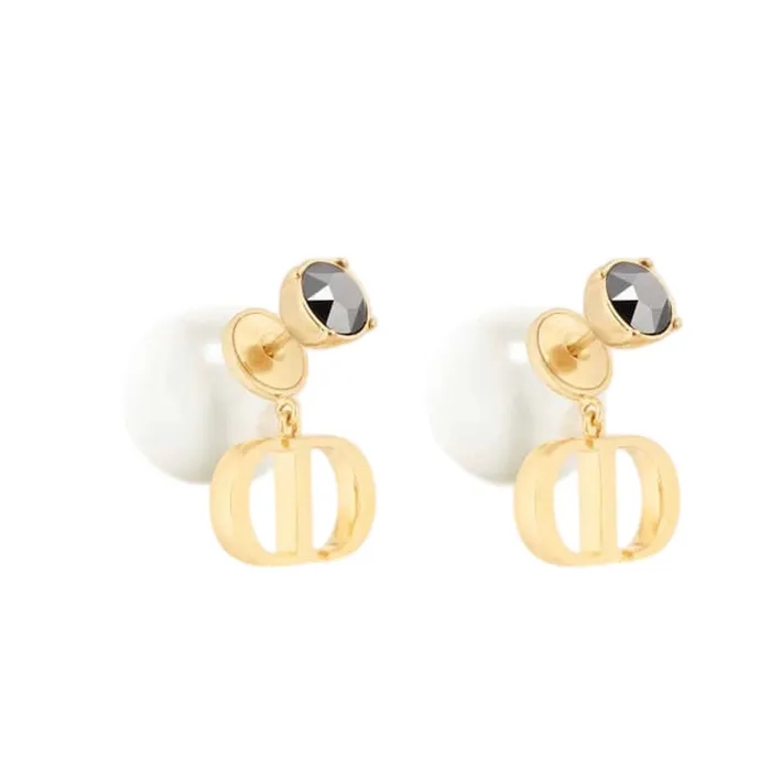 Khuyên Tai Nữ Dior Tribal Earrings Màu Vàng