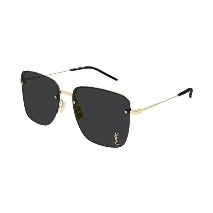 Kính Mát Nữ Yves Saint Laurent YSL Sunglasses SL611/F 002 Màu Xám/Nâu
