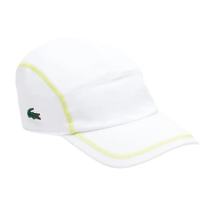 Mũ Nam Lacoste Men's Colourblock Floral Tennis Cap RK7574 10 800 Màu Trắng