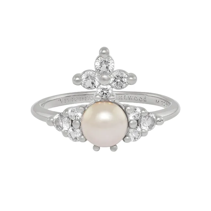 Nhẫn Nữ Vivienne Westwood Feodora Ring Màu Bạc