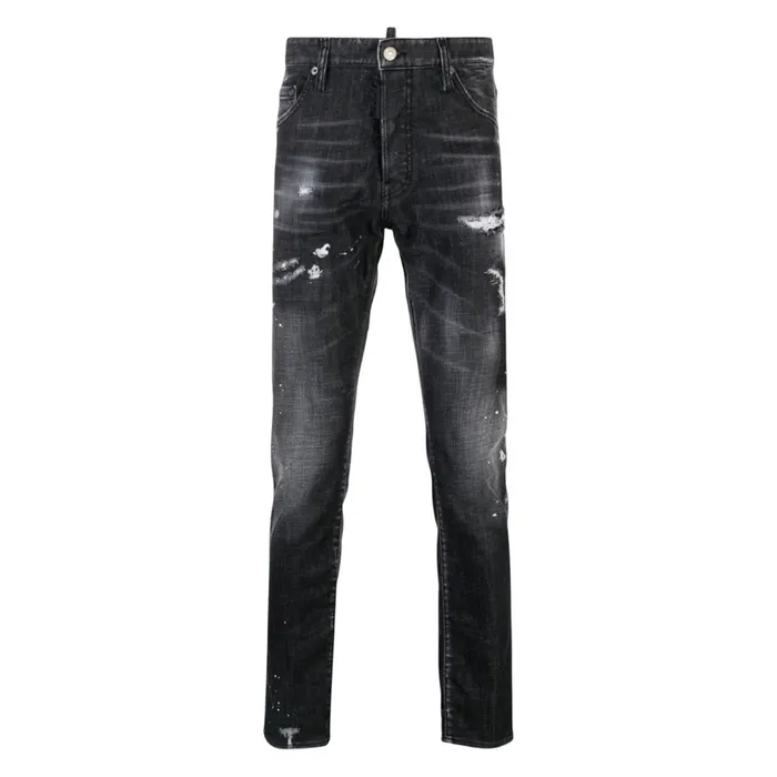 Quần Jean Nam Dsquared2 Cool Guy In Black S74LB1480 S30357 900 Màu Đen Size 50