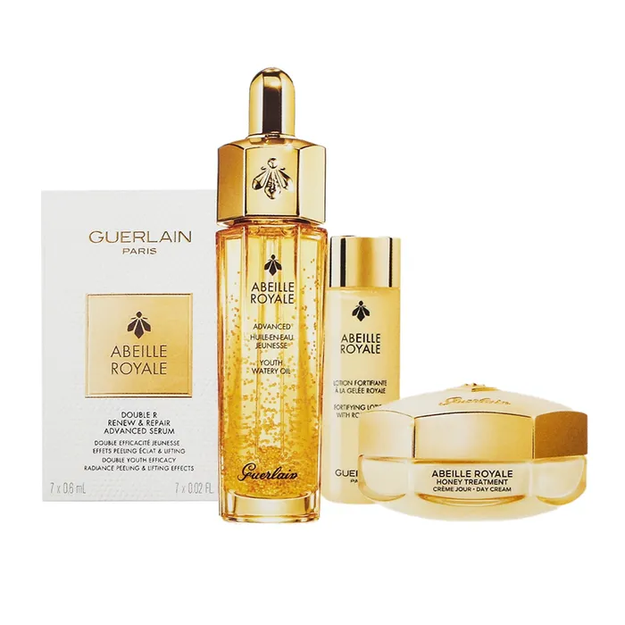 Set Dưỡng Da Guerlain Abeille Royale Skincare 4 Món (Tặng Kèm Túi Vải Hãng)