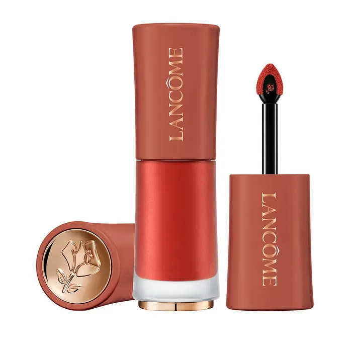 Son Kem Lancôme L'Absolu Rouge Intimatte Liquid 281 Déshabillé Màu Cam Đất