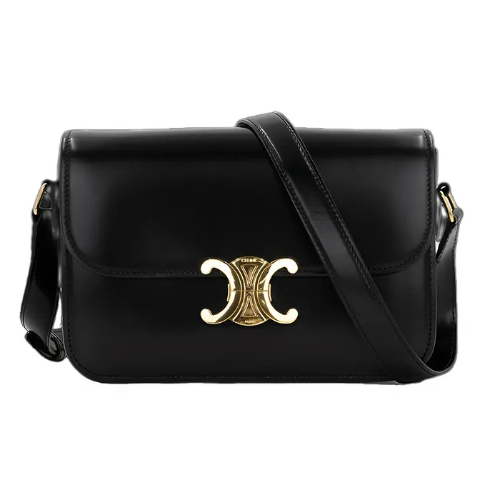 Túi Đeo Vai Nữ Celine Triophee Shoulder Bag Medium Màu Đen