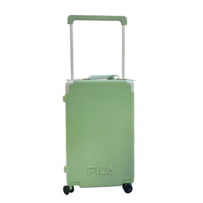 Vali Fila Embossed Logo Màu Xanh Green Size 20