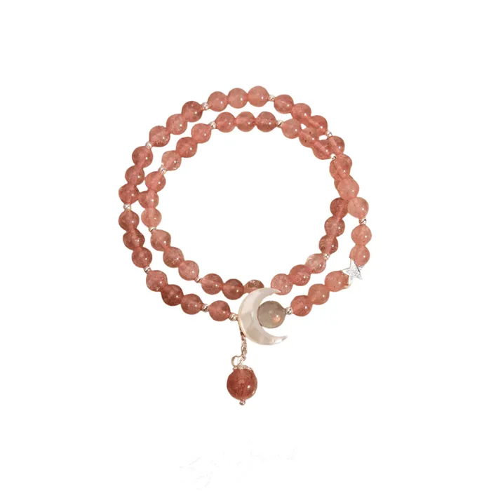 Vòng Đeo Tay Nữ Kya Jewel Starlight Harmony NAB17 Màu Đỏ