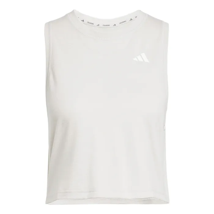Áo Ba Lỗ Tập Luyện Nữ Adidas Train Essentials Boxy Workout Tank Top JC9557 Màu Be Size XS
