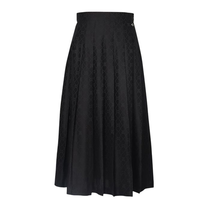 Chân Váy Nữ Chester Charles With Logo In Black CW602IL0457B0 Màu Đen Size S