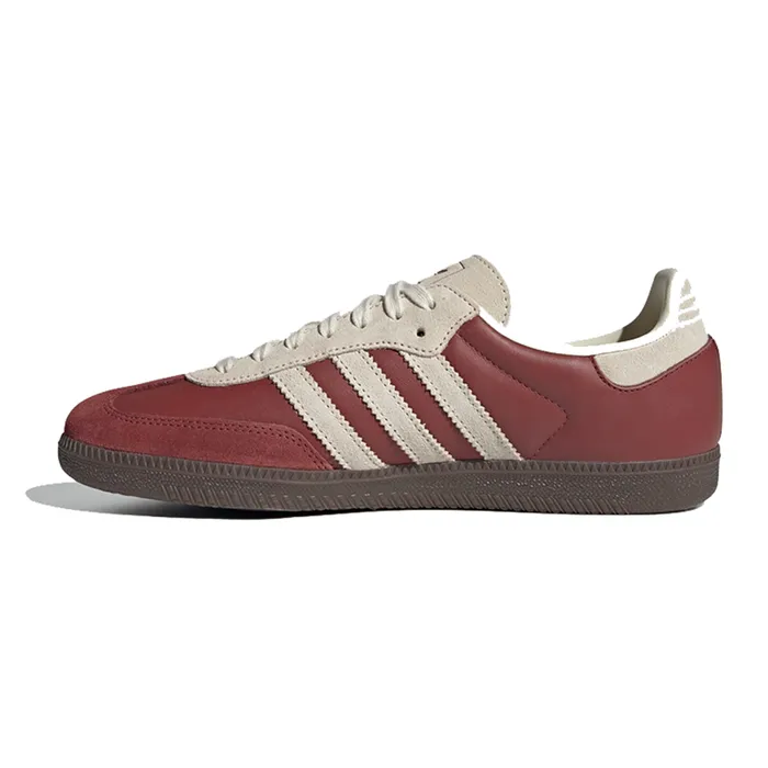 Giày Thể Thao Nữ Adidas Samba OG Preloved Ruby Cream White JI3216 Màu Đỏ Trắng Size 36