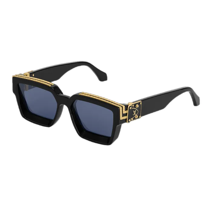 Kính Mát Nam Louis Vuitton LV 1.1 Millionaires Z1165W Màu Đen - Xanh Size 58