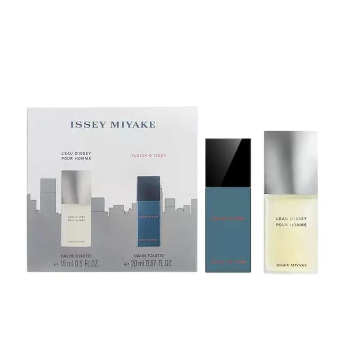 Set Nước Hoa Nam Issey Miyake L'Eau d'Issey Pour Homme 15ml + Fusion D'issey EDT 20ml