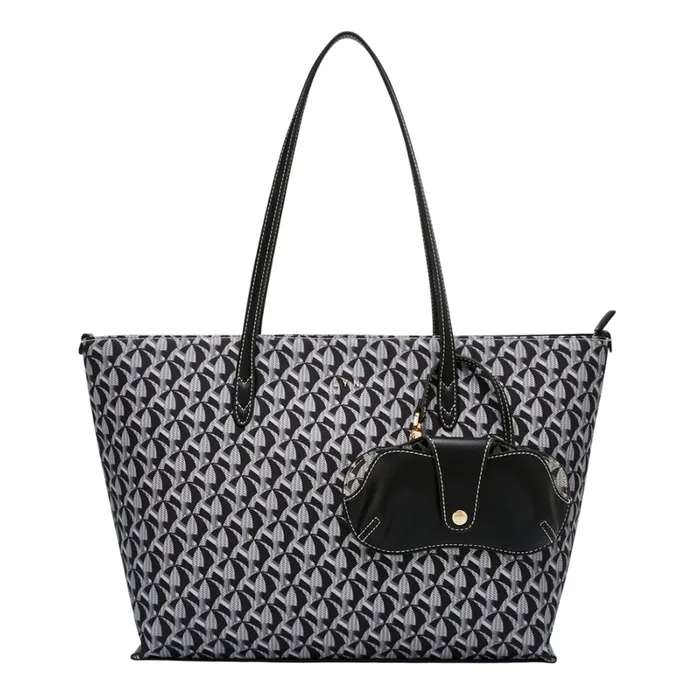 Túi Tote Nữ Lyn Solanory L Tote Bag Black L25FBWA009 Màu Đen