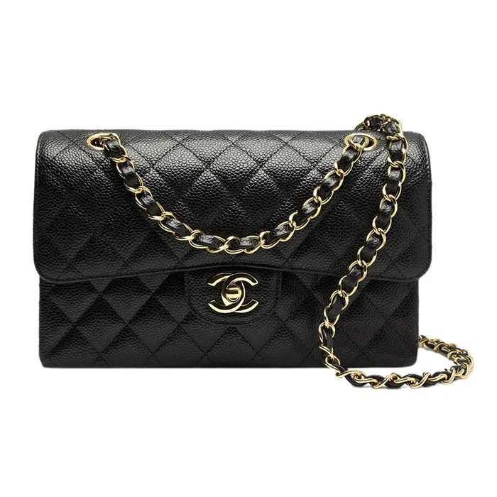 Túi Xách Tay Nữ Chanel Small Classic Handbag A01113-Y01864-C3906 Màu Đen