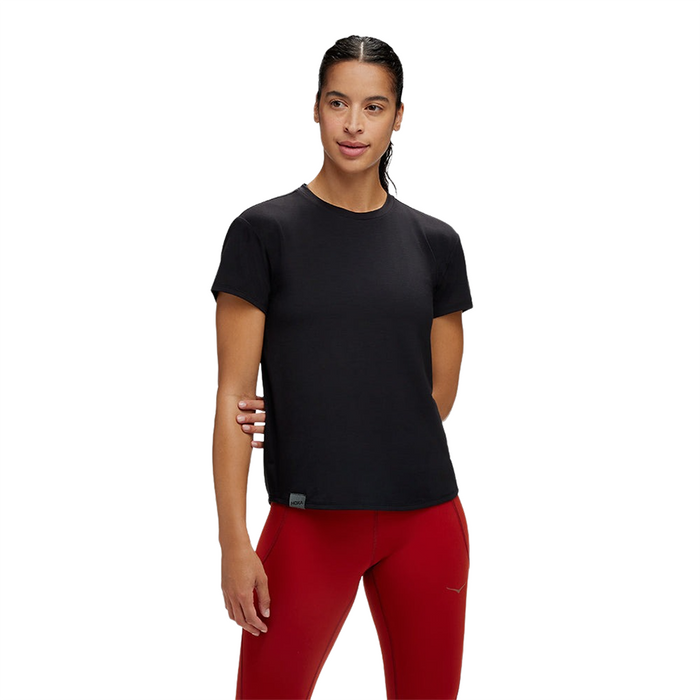 Áo Thun Nữ Hoka Essential T-Shirt Màu Đen Size XS