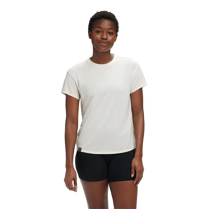 Áo Thun Nữ Women's Hoka Essential T-Shirt White Màu Trắng Size S