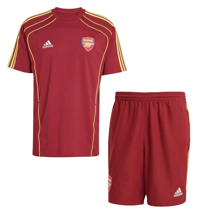 Bộ Thể Thao Nam Adidas Arsenal UBP Noble Maroon JN1964/ JN1963 Màu Đỏ Size S (Form Âu)