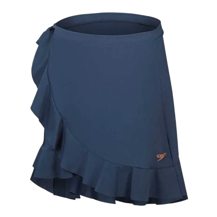 Chân Váy Bơi Nữ Speedo Wrap Skirt - Blue Màu Xanh Blue Size 38