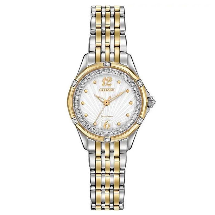 Đồng Hồ Nữ Citizen Versaille Signature EM037450A Màu Demi (Vàng – Bạc)