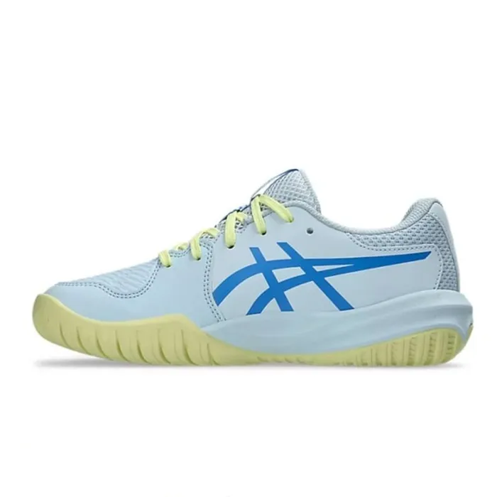 Giày Tennis/Pickleball Asics Gel Resution X GS 1044A081 - 401 Light Blue/Blue Coast Màu Xanh Nhạt Size 37.5