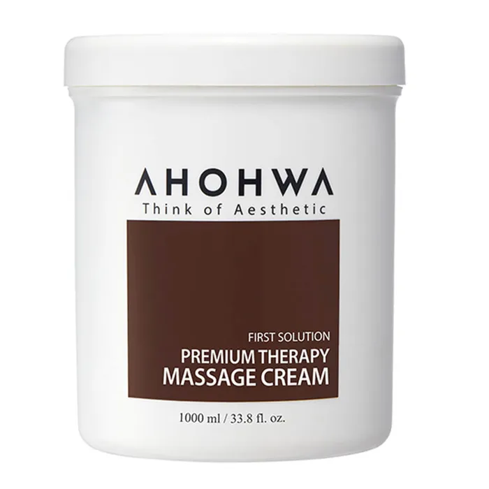 Kem Massage Hỗ Trợ Nâng Cơ, Trẻ Hoá Ahohwa Premium Therapy Massage Cream 1000ml