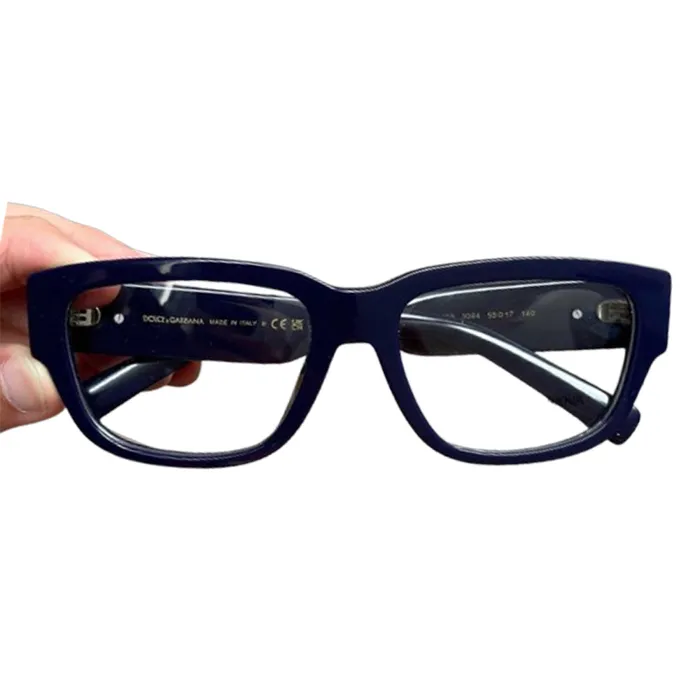 Kính Mắt Cận Unisex Dolce & Gabbana D&G Tag Sport DG3423 3094 Màu Xanh Navy