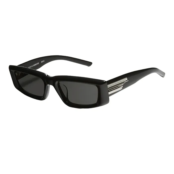 Kính Mát Gentle Monster GM Silver Clouds 01 Sunglasses Màu Đen