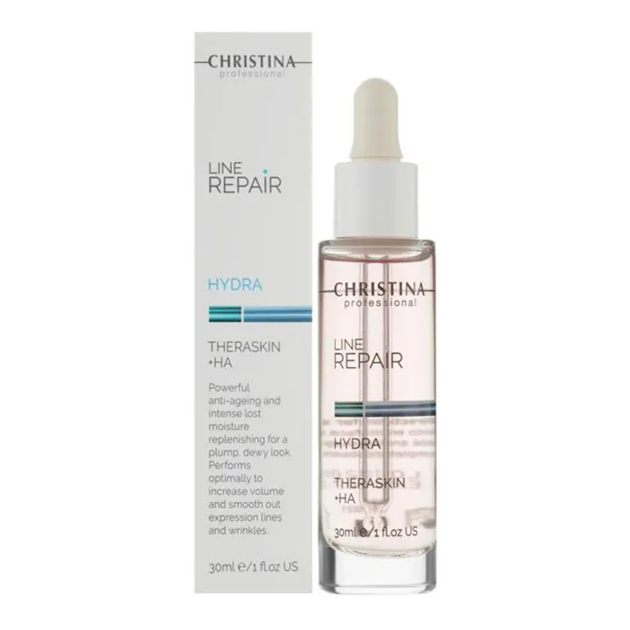 Tinh Chất Dưỡng Ẩm Da Hỗ Trợ Giảm Nhăn Christina Professional Line Repair Theraskin + HA Concentrate 30ml