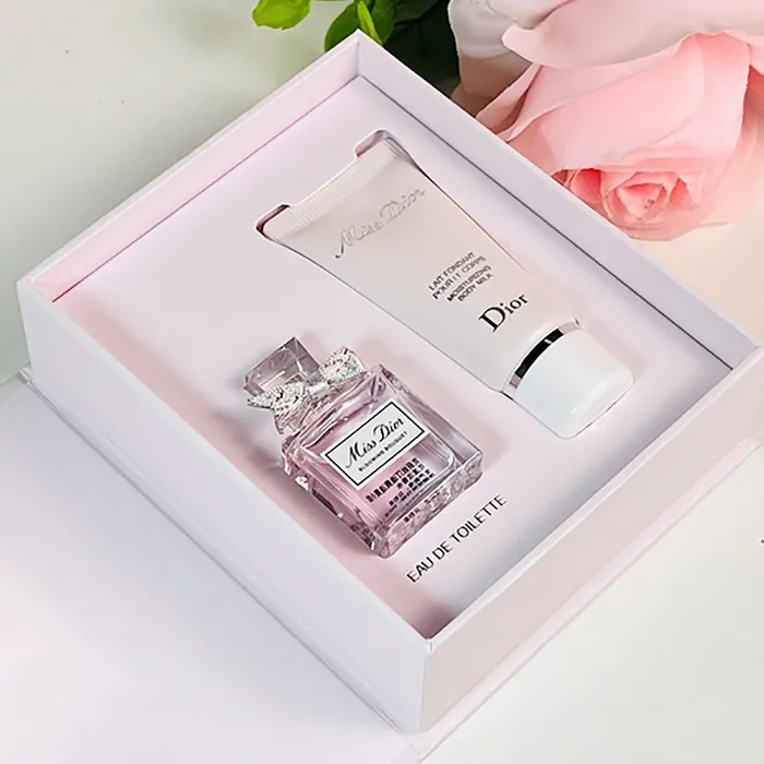 Set Nước Hoa Dior Miss Dior Blooming Bouquet Mini EDT 5ml + Body Milk 20ml Dịu Nhẹ