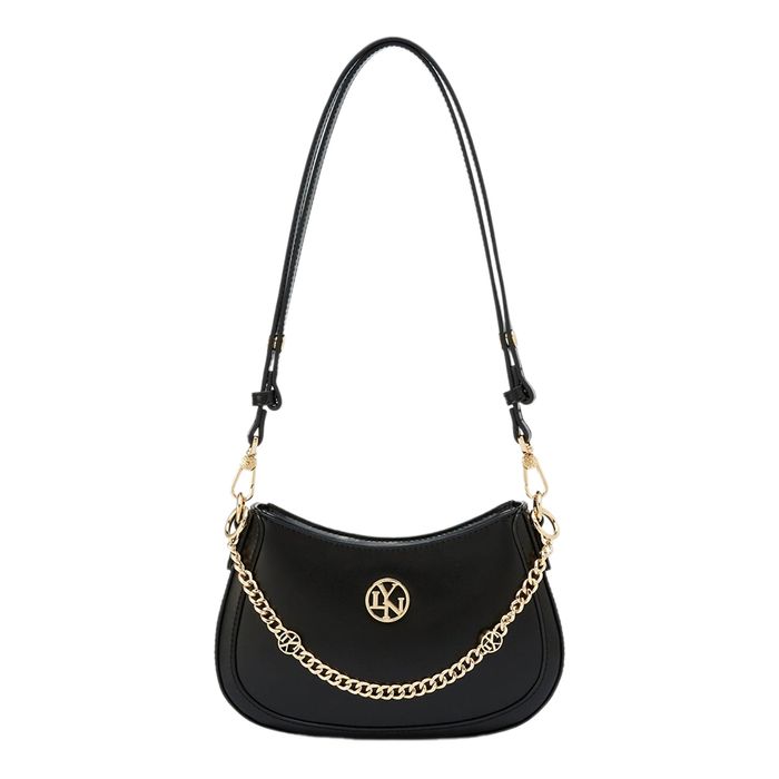 Túi Đeo Vai Nữ Lyn Mona Mini Shoulder Bag - Black LL25CBF035 Màu Đen