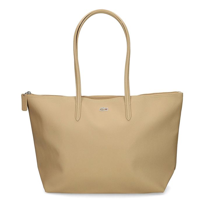 Túi Tote Nữ Lacoste Large Women's L.12.12 Concept Viennois/Beige NF1888PO-C87 Màu Be