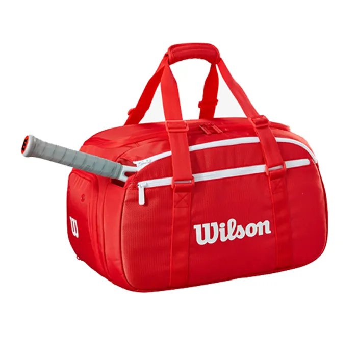 Túi Túi Đựng Vợt Tennis Wilson Super Tour Red Small Duffel 2025 Red WR8037001001 Màu Đỏ