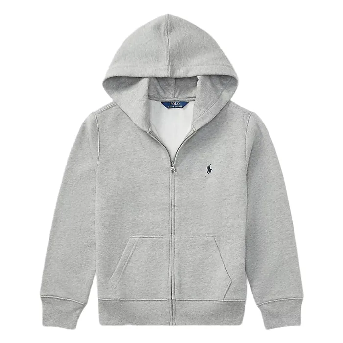 Áo Hoodie Ralph Lauren Blend-Fleece Hoodie Màu Xám Size XL