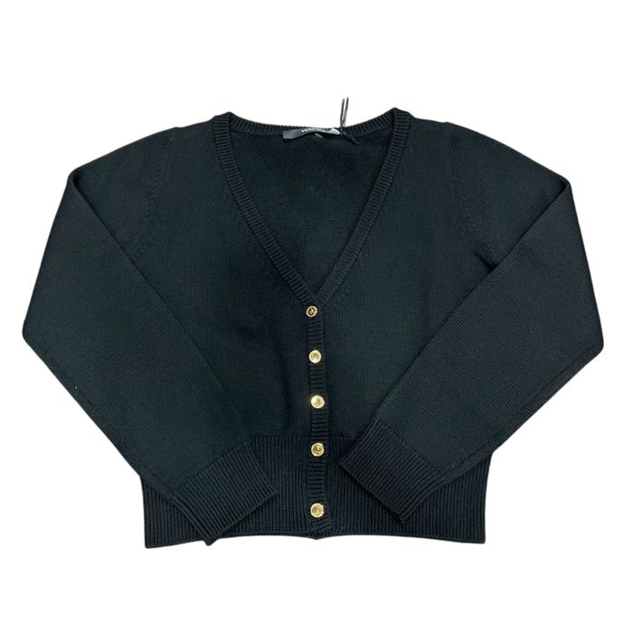 Áo Len Versace Cardigan 1007335 1A05174 1B000 Màu Đen Size 40