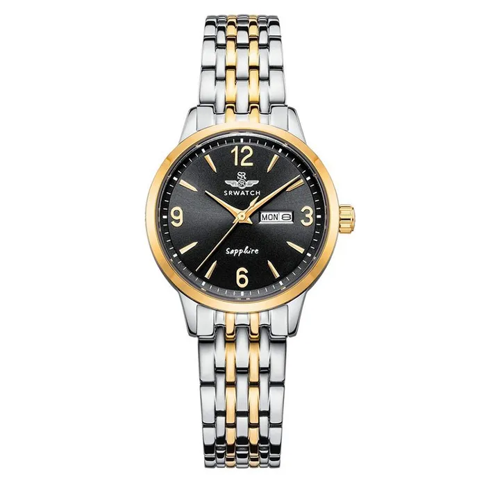Đồng Hồ Nữ SRWATCH Timepiece TE SL1903.1201TE Màu Bạc Đen
